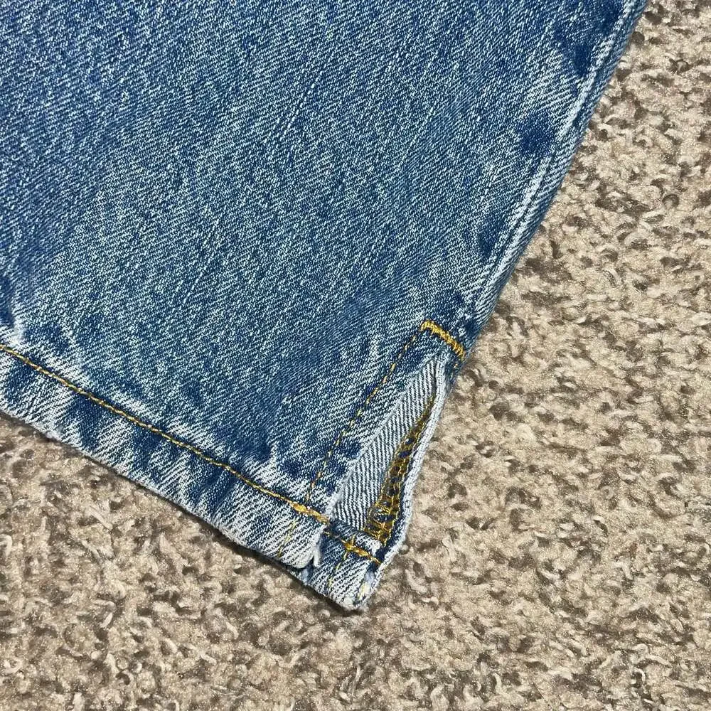 Cruel Girl Low Rise Relaxed Jeans, Size 3 Long, Vintage Medium Wash Western - Picture 7 of 7